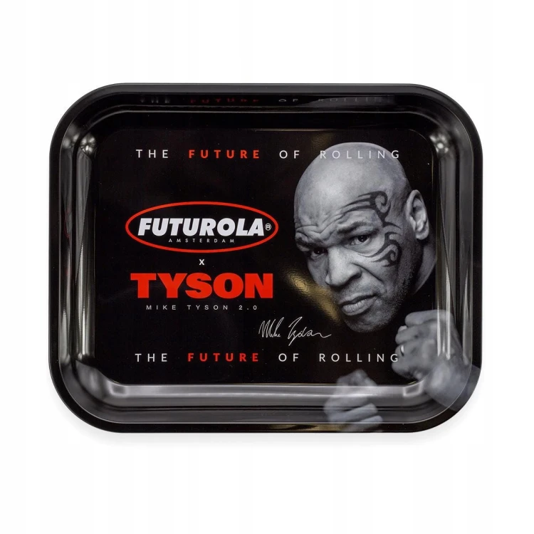 Tyson 2.0 x Futurola Metalowa Tacka do Skręcania Large 34 x 27,5 cm