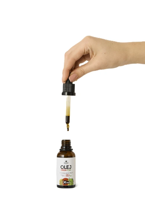 Kombinat Konopny Olej CBDA+CBD RAW 1000 mg 30 ml - Suplement Diety