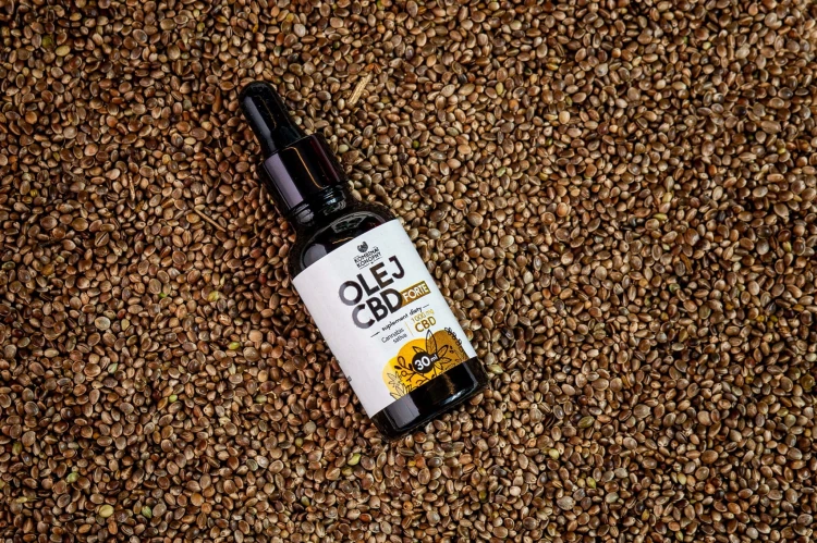 Kombinat Konopny Olej CBD Forte 1000 mg 30 ml – Suplement Diety