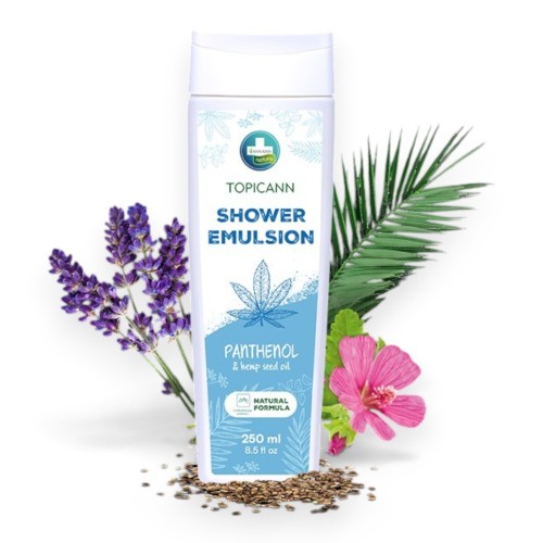 Annabis Topicann – 100% Naturalna Emulsja pod Prysznic do Skóry Atopowej i Wrażliwej (250 ml).jpg