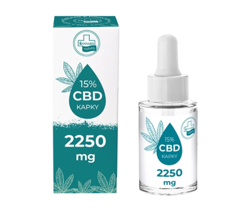 Annabis Krople CBD 15% 2250 mg Skoncentrowane Wsparcie i Równowaga 15 ml