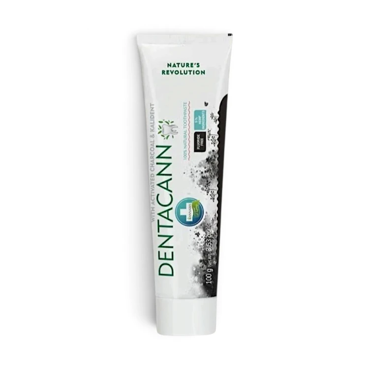 Annabis Dentacann Naturalna konopna pasta do zębów z aktywnym węglem i Kalidentem 100 g