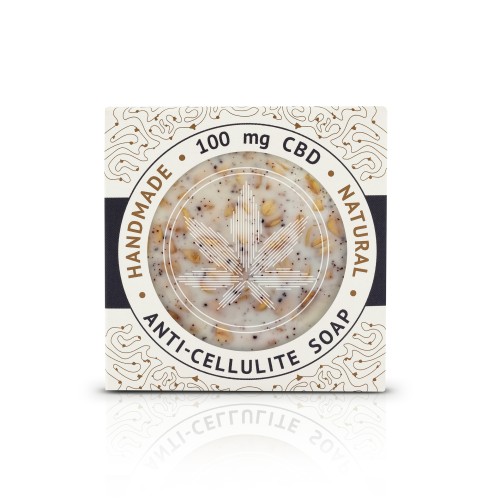 CANNALINE Ręcznie robione mydło konopne z CBD Anti-Cellulite 110 g