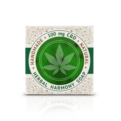 CANNALINE Rzemieślnicze Mydło Konopne z 100 mg CBD Herbal Harmony 110 g